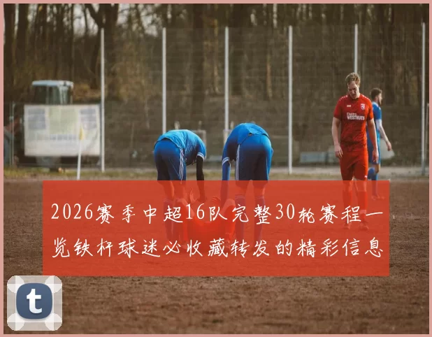 2026赛季中超16队完整30轮赛程一览铁杆球迷必收藏转发的精彩信息